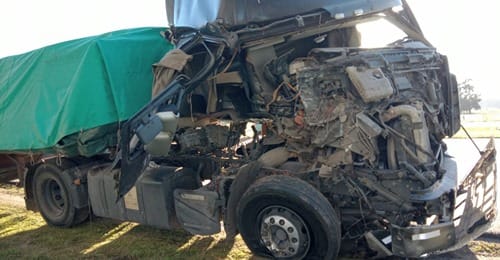 Camionero sampedrino involucrado en accidente fatal en la ruta 2