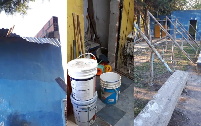 Volvieron a robar y destrozar en la cancha de fútbol infantil de Independencia: sospechan de allegados a chicos del club