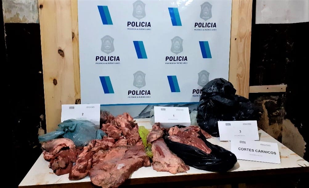 Abigeato: secuestraron carne de faenas clandestinas en Río Tala y La Tosquera