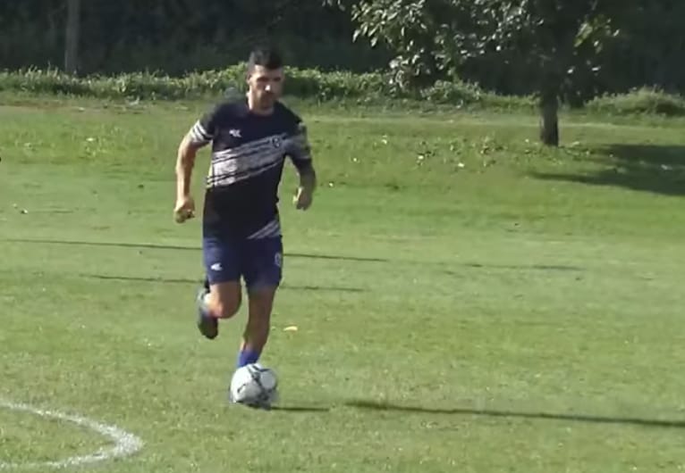 Gabriel Báez Corradi se incorporó a Sol de América de Paraguay y tuvo su primer entrenamiento