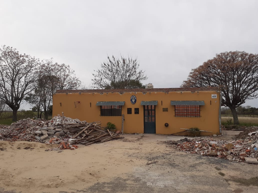 La escuela del paraje Basso, otra vez sin la obra: la empresa abandonó el proyecto