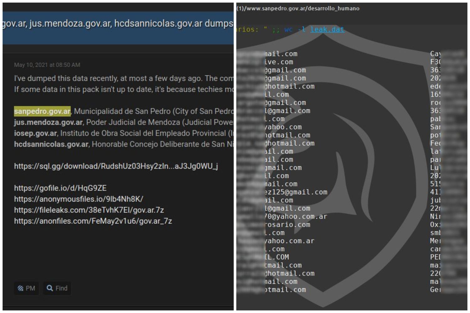 Ciberataque: hackearon la web municipal y filtraron datos de más de 12.500 usuarios con sus claves
