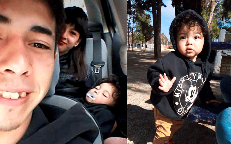 Un año y 4 meses después, Elohim llega a San Pedro a conocer a su familia