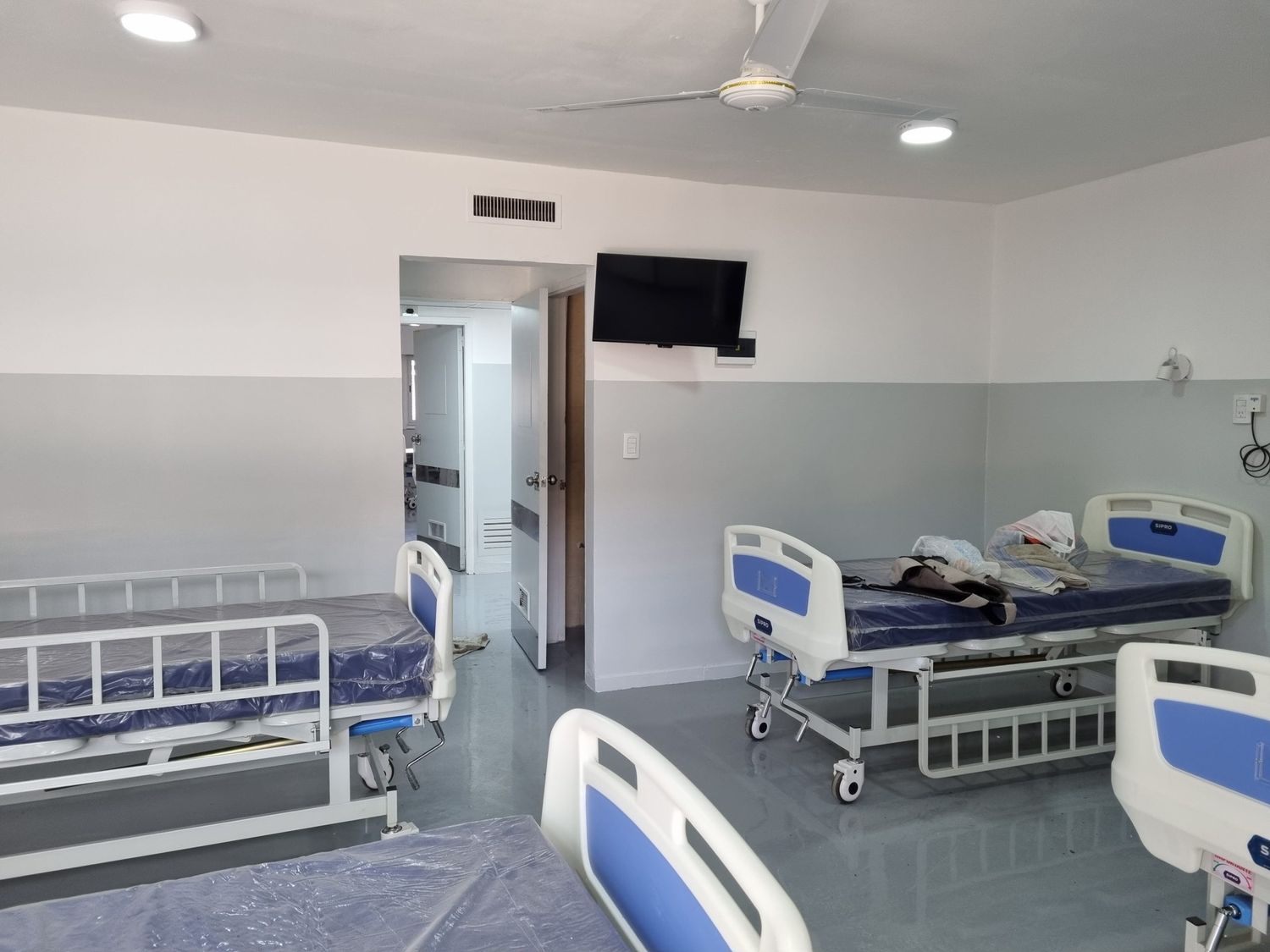 Inauguran las nuevas salas de internación en el Hospital