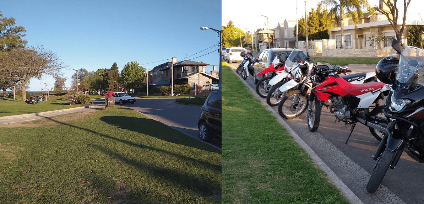 Móvil desde el Boulevard: ¿Qué pasa con las motos estacionadas en la zona?