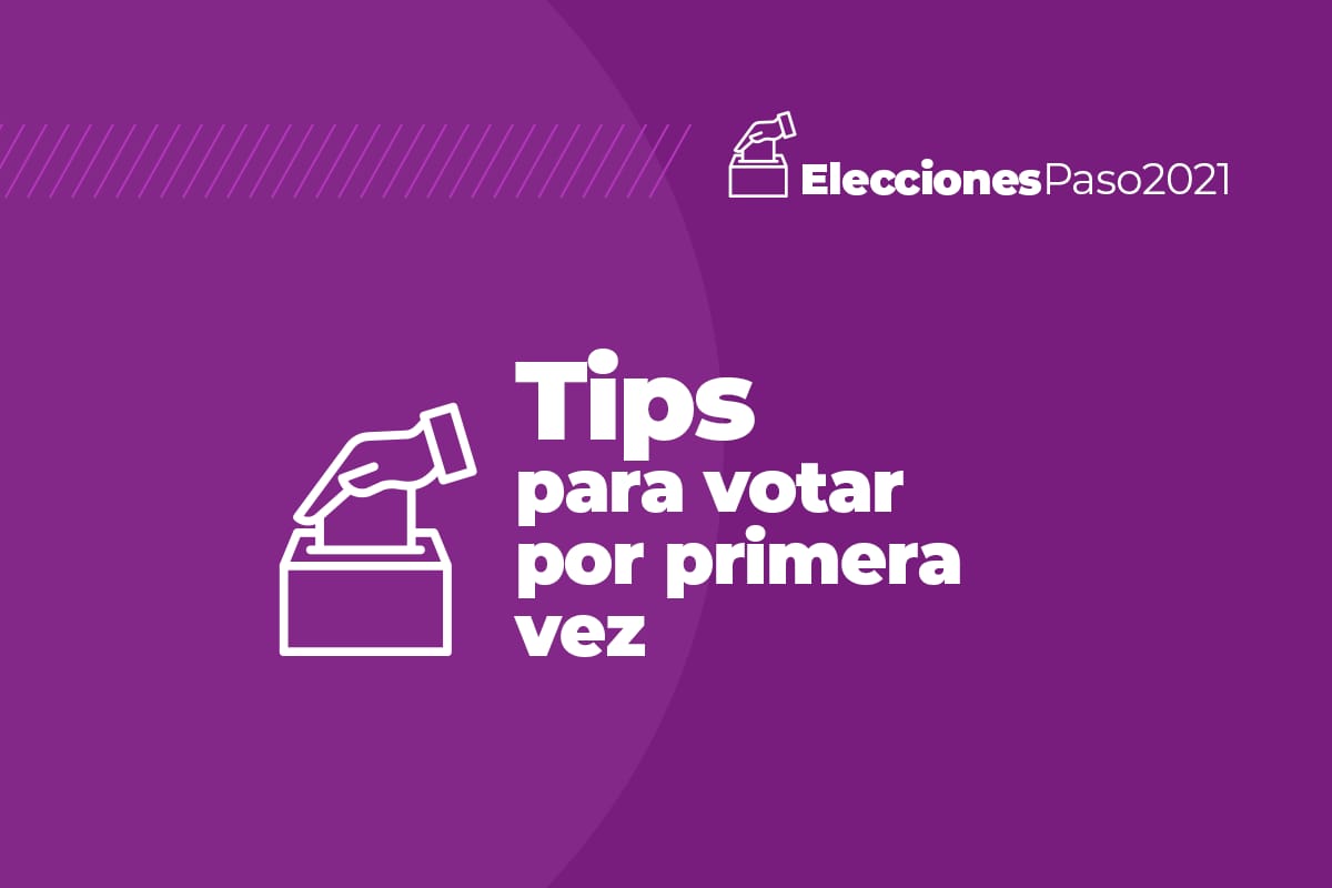 Elecciones Paso 2021: instrucciones para los que votan por primera vez