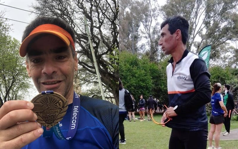 Sampedrinos en la Maratón de Buenos Aires: Jorge D’Andrea llegó entre lágrimas en 42K y Walter Valera se destacó en 21K