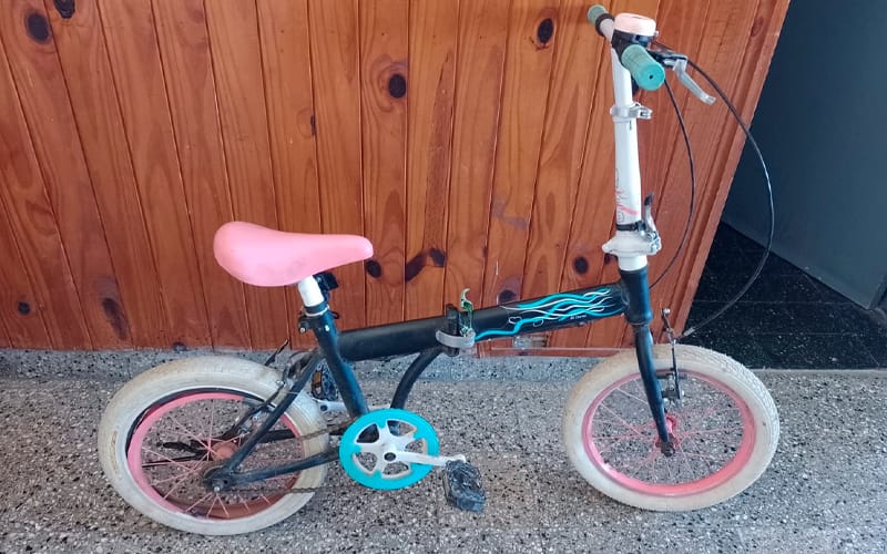 Recuperaron un bicicleta robada en Vuelta de Obligado