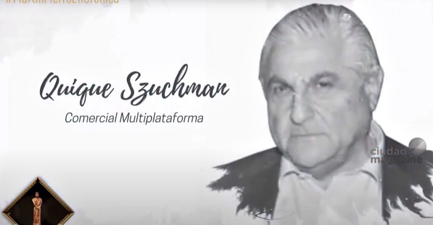 En los Martín Fierro de cable homenajearon a Quique Szuchman
