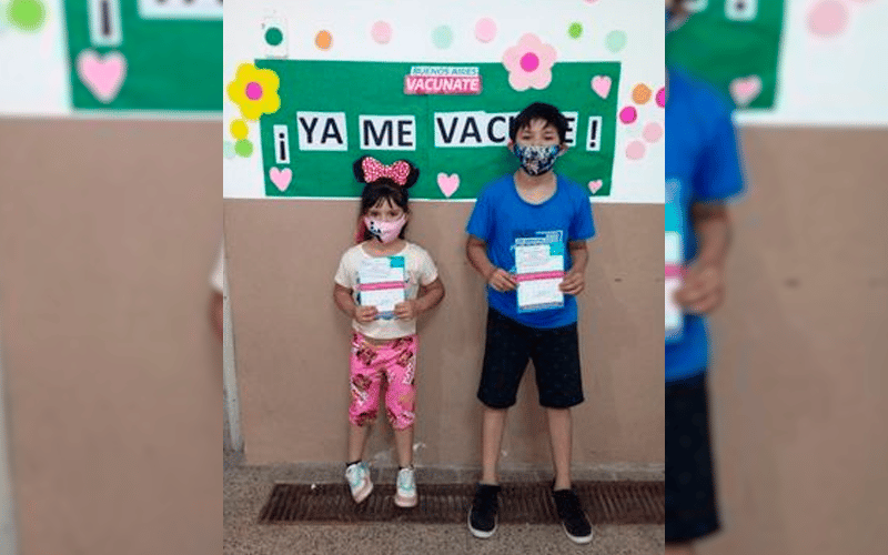 ¡Ailín Arpía y Damián López se vacunaron contra el coronavirus!