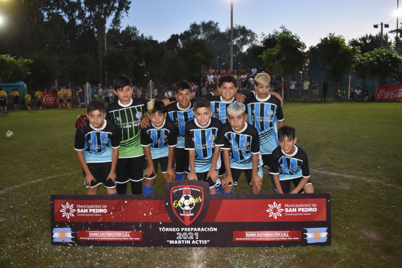 Con la familia de Martín Actis en la cancha, terminó el Torneo Preparación de la Liga Infantil: todos los campeones