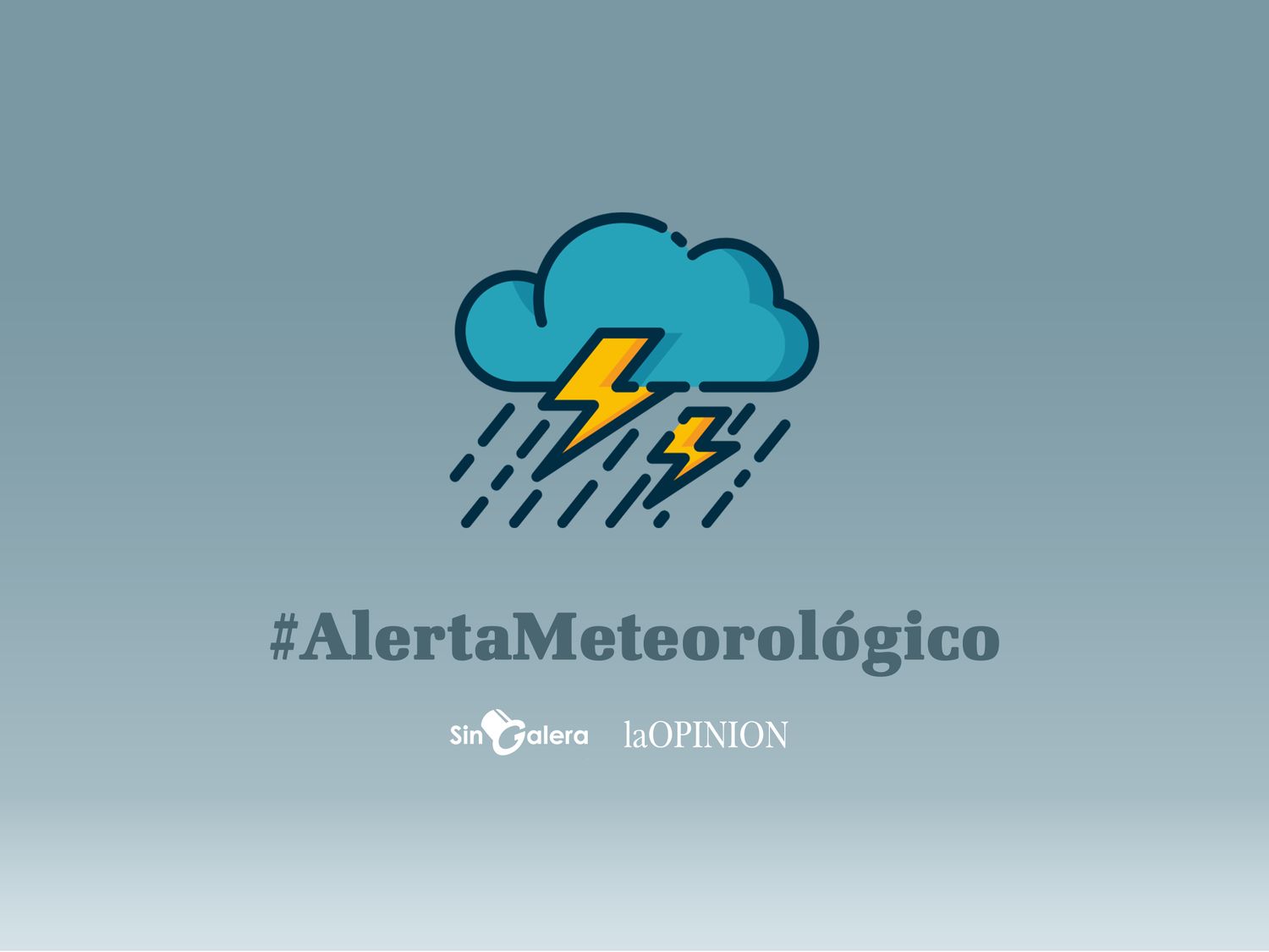 Rige alerta meteorológica para San Pedro por tormentas fuertes