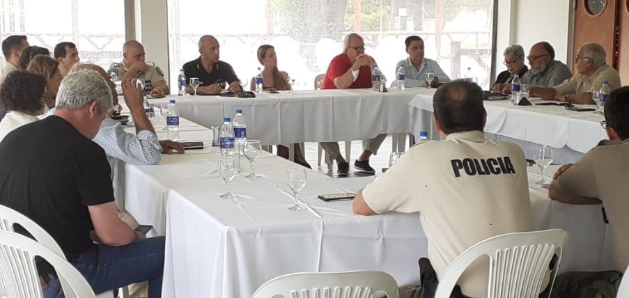 Antes de la reunión con Viviani, productores de la región dialogaron con la máxima autoridad de la Policía Rural