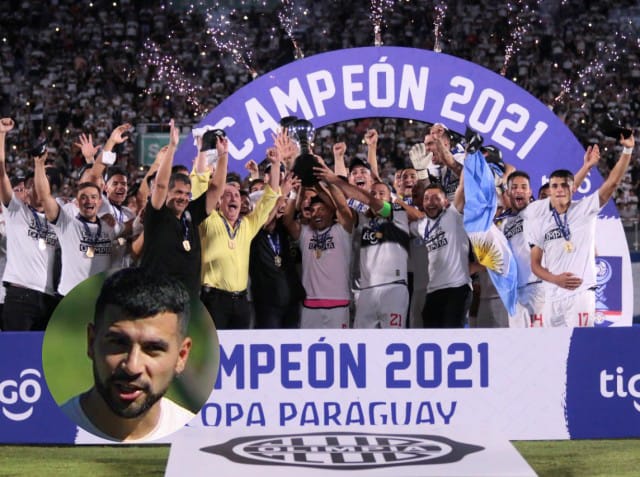 Gabriel Báez Corradi tuvo que salir en la final de la Copa de Paraguay, que Sol de América perdió ante Olimpia
