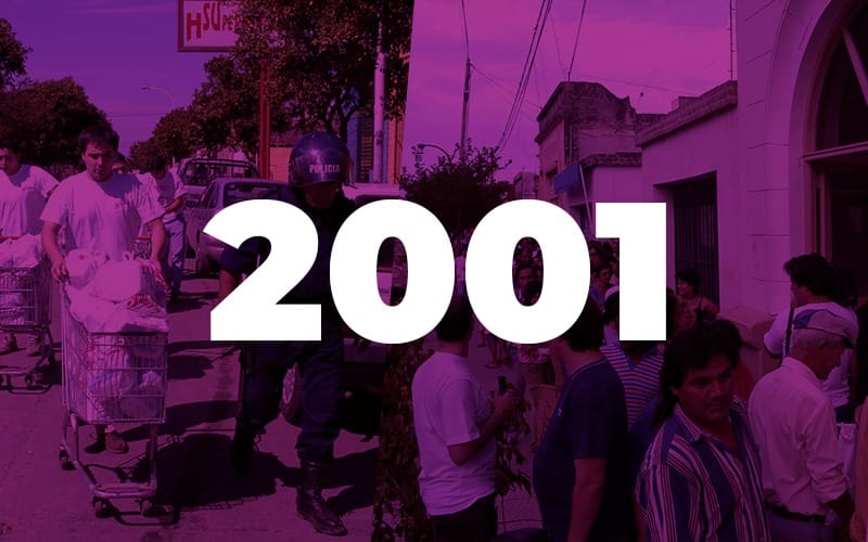 A 20 años de la crisis de 2001: ¿Qué recordás de ese momento? Enviá tu audio