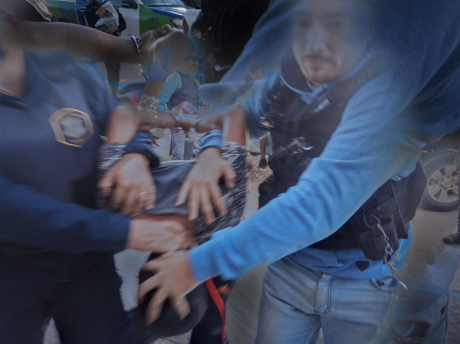 Uno de los detenidos por el caso Andreani: “Me pusieron un chaleco y una escopeta que no es mía”