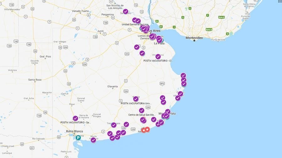 Coronavirus: San Pedro en el mapa interactivo creado por el gobierno provincial con puestos de vacunación y testeos