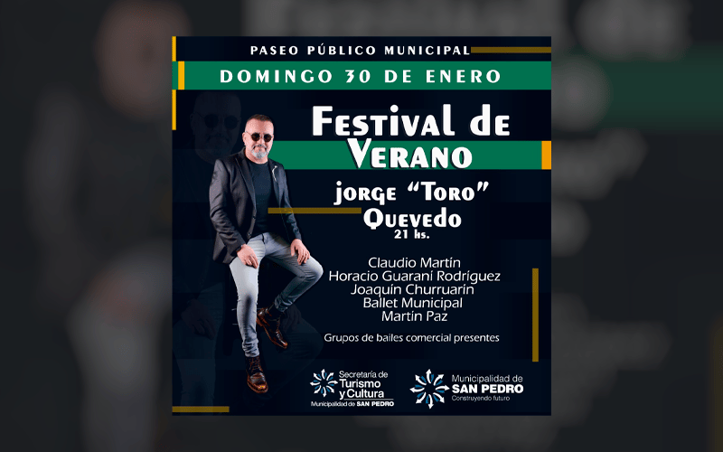 Festival de Verano este domingo en el Paseo Público