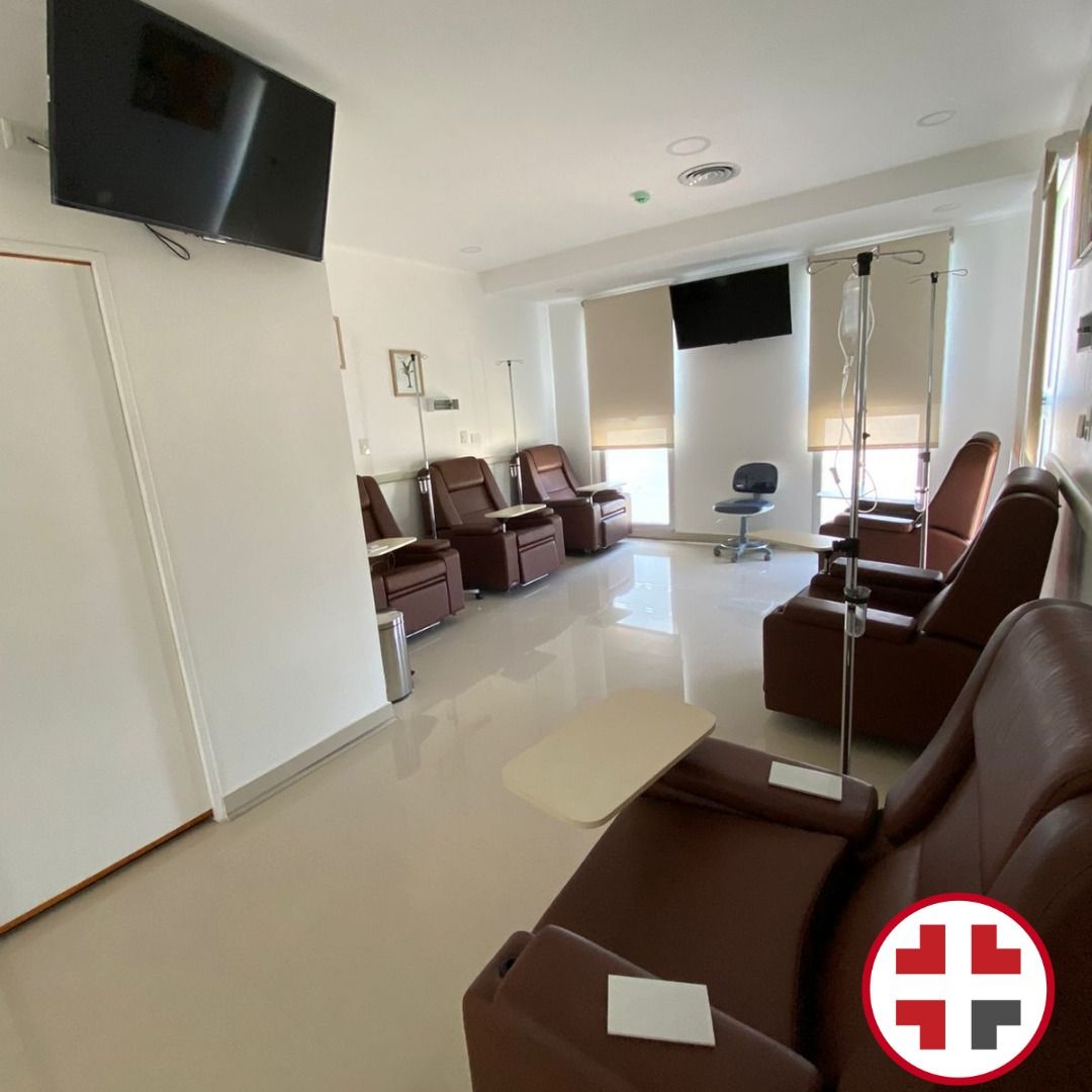 La sala para pacientes oncológicos del Hospital Privado Sadiv también atiende Pami
