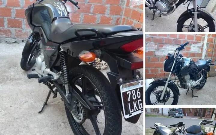Moto robada en Güemes 255