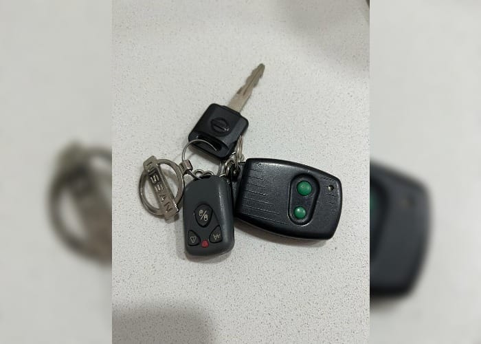 Perdió llaves de su auto