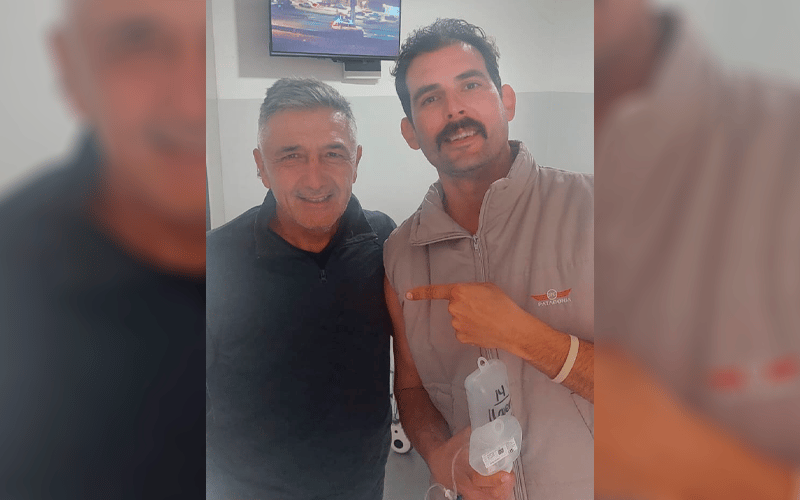 Emmanuel Llovera, el “Freddie Mercury de Santa Lucía”, agradeció tras su operación