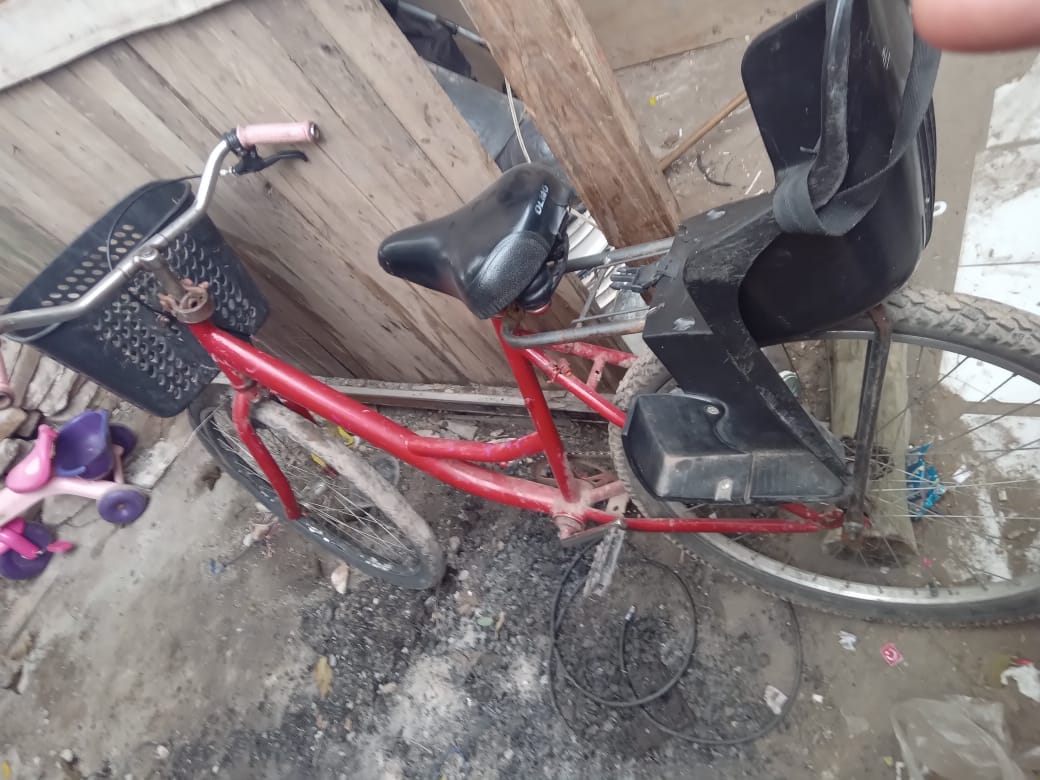 Le robaron la bicicleta y ofrece recompensa para recuperarla