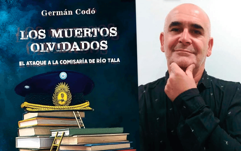 Germán Codó presenta su libro, que reconstruye el atentado al destacamento de Río Tala