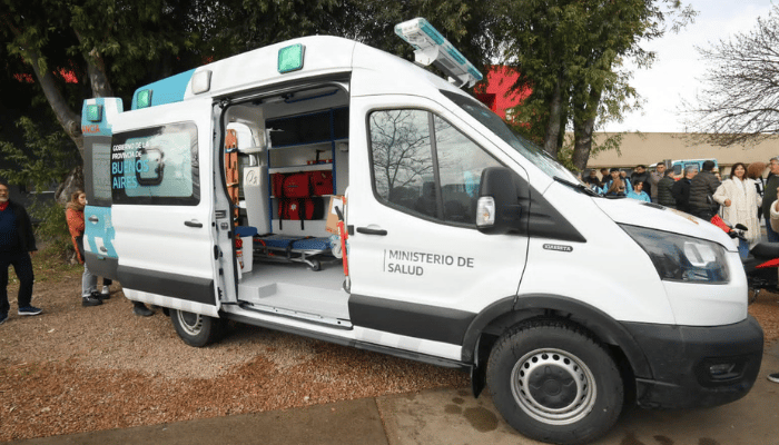 Nueva ambulancia para San Pedro