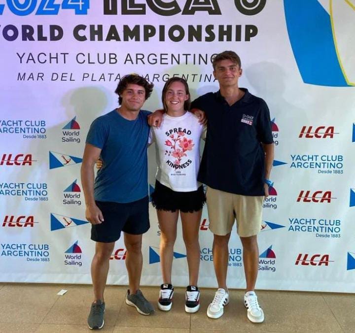 Yachting: Francisco Gómez y Delfina Kuttel inician su participación en el Mundial Juvenil de ILCA 6