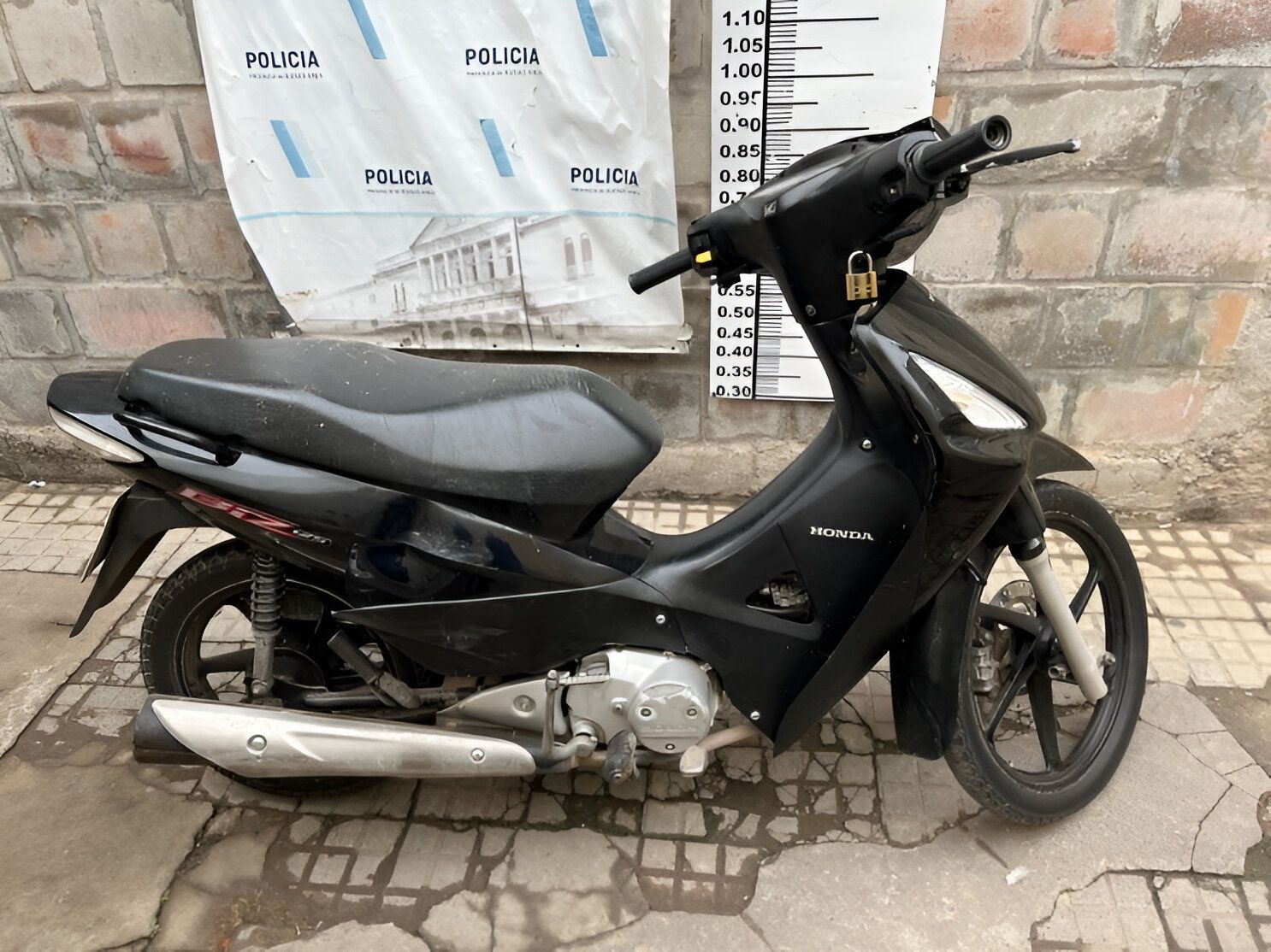 La moto tenía pedido de secuestro activo en Zárate/Campana.