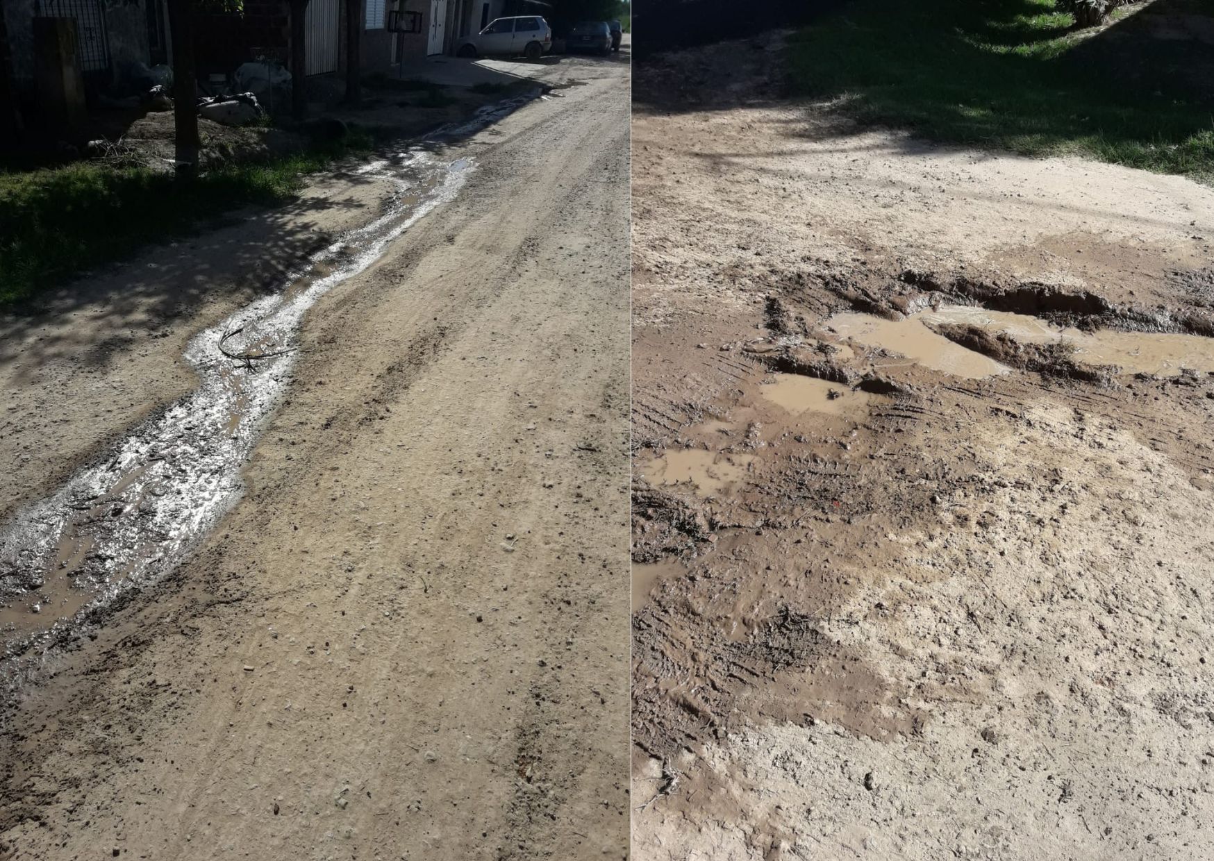 Quejas por el estado de las calles en Ruiz Moreno y Noseda – Las ...